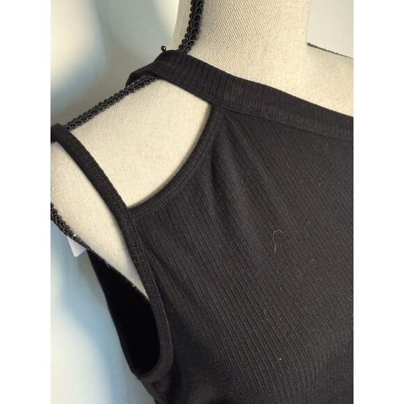 Torrid Black One Shoulder Ribbed Tank New Sz 2 X - Picture 3 of 9